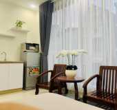 Cho thuê căn hộ studio full NT mới 5 tr/tháng. LH: 0902644155