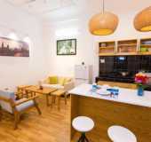 Cho thuê khách sạn - CHDV gần chợ Tân Định, Q3, 5L, 9P mỗi phòng 55m2. TN 130tr/th giá 60tr/th