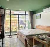 Cho thuê CHDV 14p full NTCC MT quận 1 mới 100% giá 50tr/th. 6 lầu 25m2/p TM