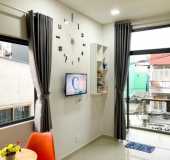 Cho thuê CHDV mới xây đầy đủ nội thất nhà mặt tiền Số 49 Lê Lai P3 Q Gò Vấp giá từ 5tr/th