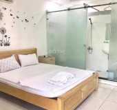 Nhà thuê căn góc Phạm Hữu Lầu - Q7 - 5x18m - hầm, trệt, 4 tầng, ST - 9 phòng - 35 tr/th