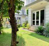 Cho thuê biệt thự song lập Thủ Đức Garden Homes, hướng Đông Nam, sân vườn siêu rộng