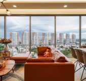 Cho thuê căn hộ 3 phòng ngủ Đảo Kim Cương view sông cực đẹp. Dt 123m2. Giá 40tr/th. LH 0942984790