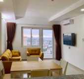 Cần cho thuê căn hộ 2PN, 2WC, 73m2 nhà full nội thất giá 8 tr/th tại CC Moscow Tower, Q. 12