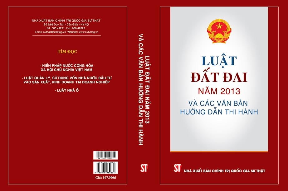 Luật đất đai nằm trong hệ thống pháp luật của nước ta